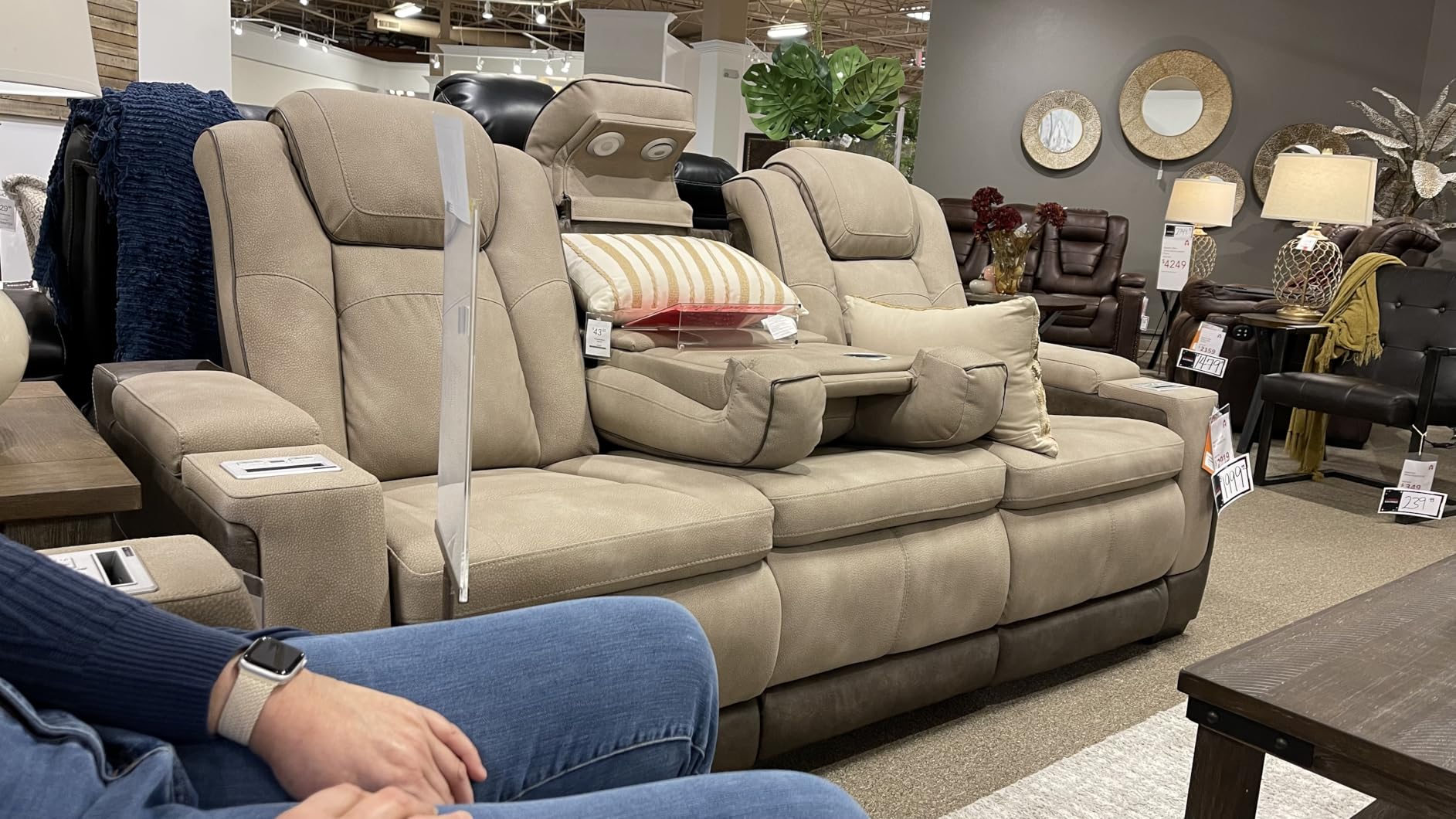 Next-Gen Durapella power reclining sofa customer photo 1