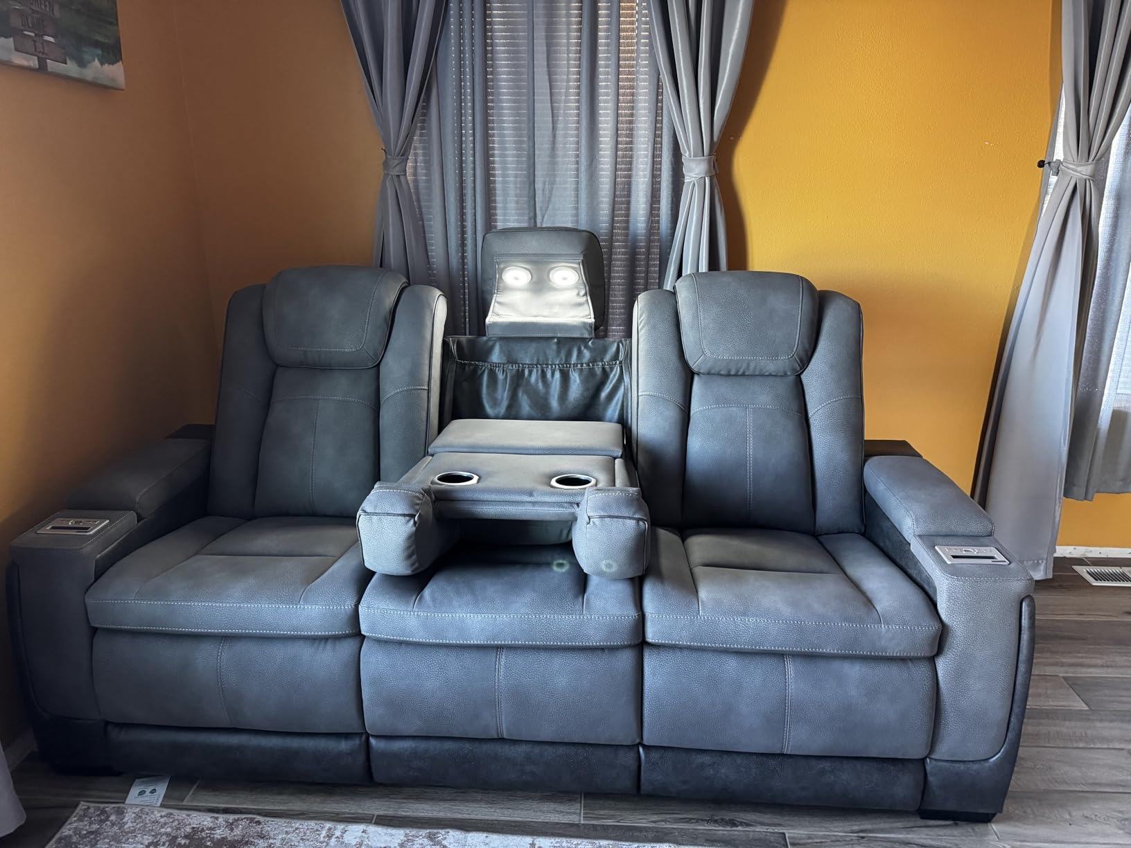 Next-Gen Durapella faux leather sofa customer photo 4