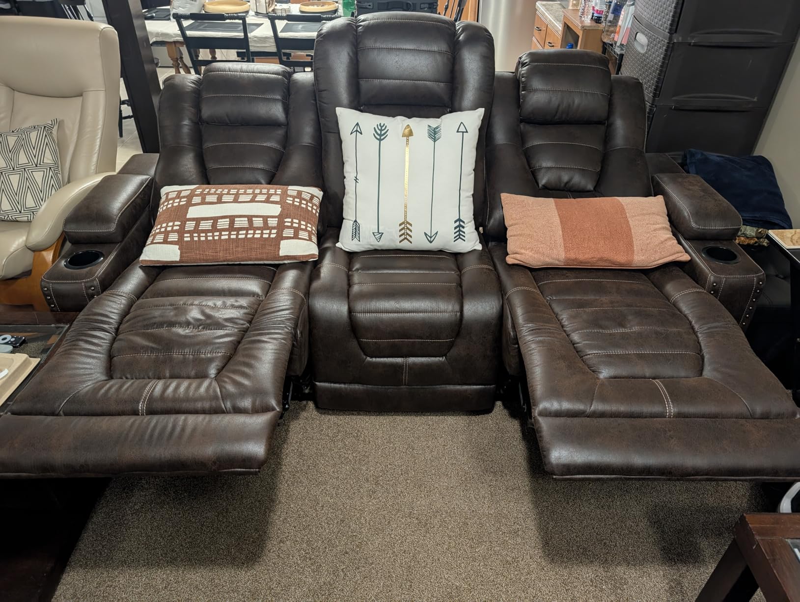 Next-Gen Durapella reclining sofa customer photo 6